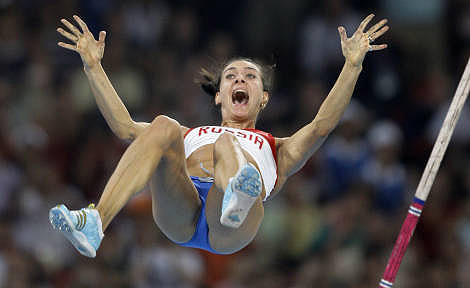 Рекорд Исинбаевой на «Звездах шеста» (7 фото)