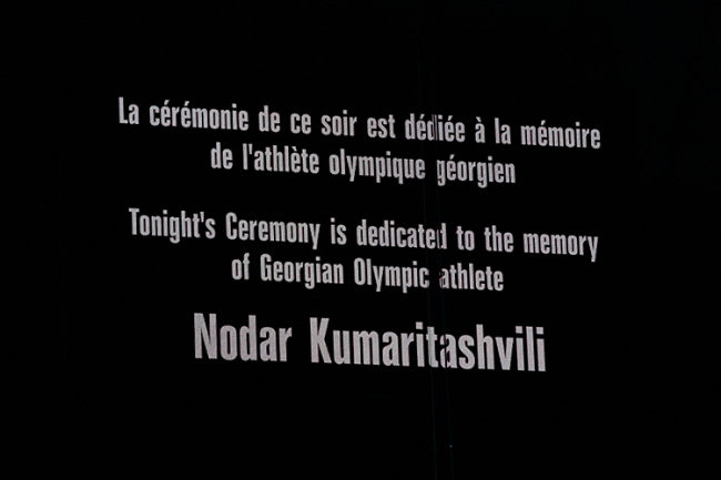 Церемония открытия Олимпиады в Ванкувере  (77 фото)