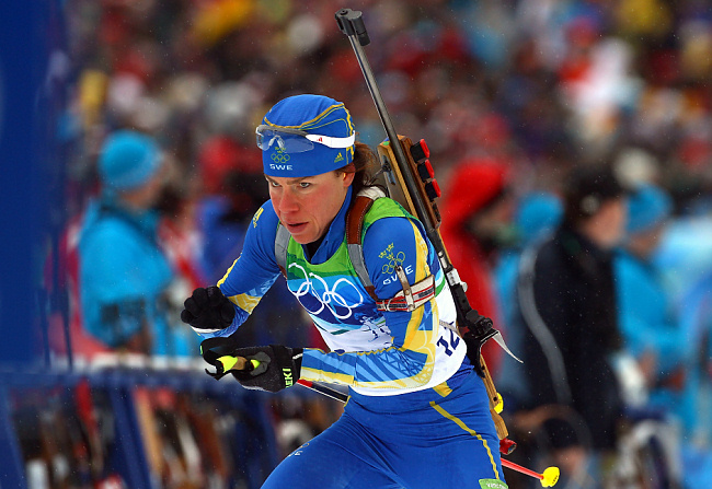 Россия проиграла биатлонный спринт (22 фото)