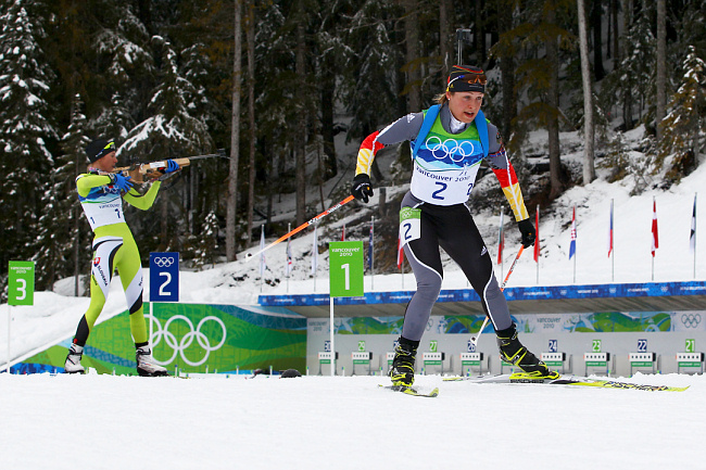 Золото Магдалены Нойнер в гонке преследования (21 фото)