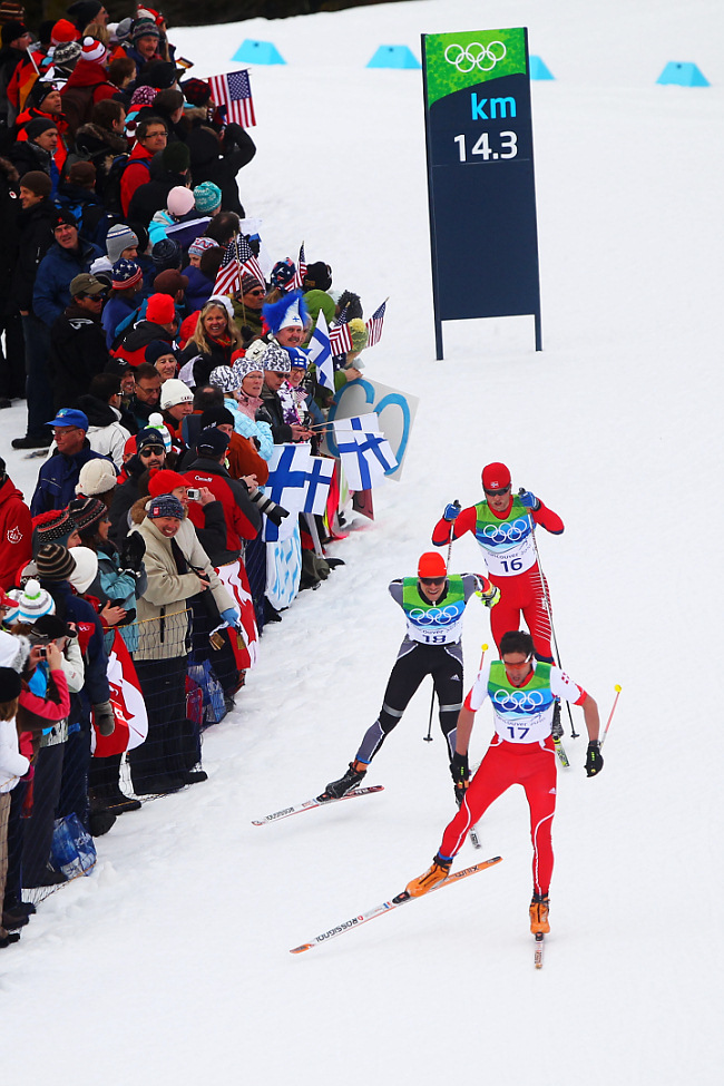 Золото Колоньи в лыжной гонке (25 фото)