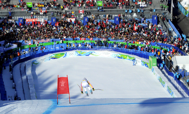 Победа Марии Риш в суперкомбинации (30 фото)