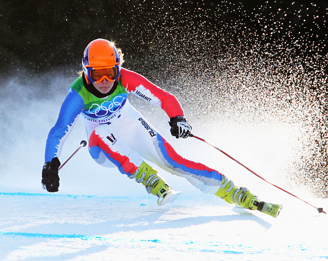 Победа Фишбахер в женском супергиганте (18 фото)