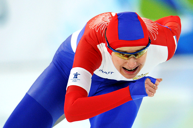 Очередное золото Голландии в конькобежном спорте (20 фото)