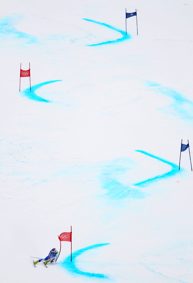 Гигантский слалом покорился швейцарцу (16 фото)