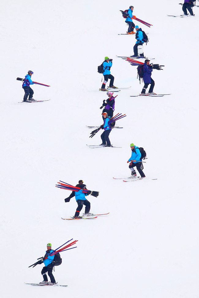 Последнее горнолыжное золото досталось Раццоли (27 фото)