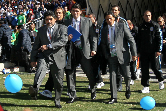 Марадона одержал вторую победу на ЧМ-2010