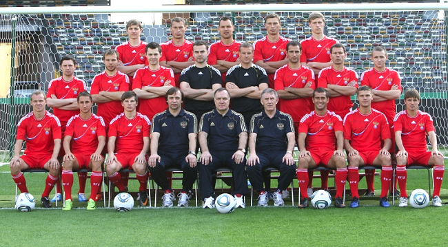 Новая форма и тренировка сборной России