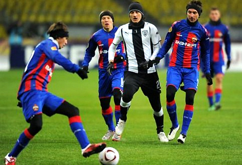 ЦСКА — ПАОК 1:1