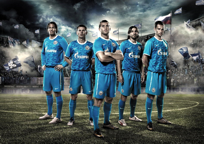 Презентация новой формы ФК «Зенит»