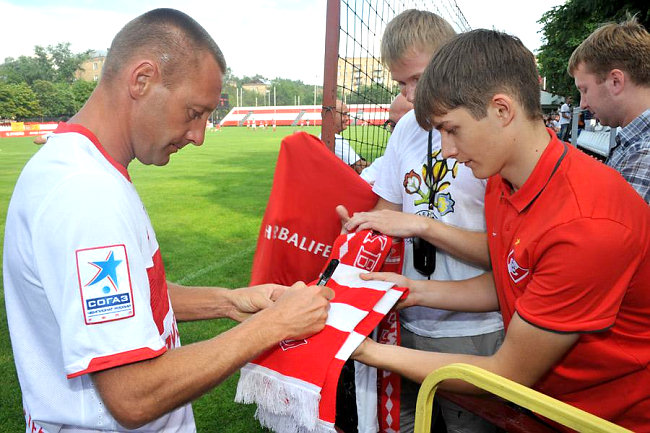 Матч ветеранов «Спартака»