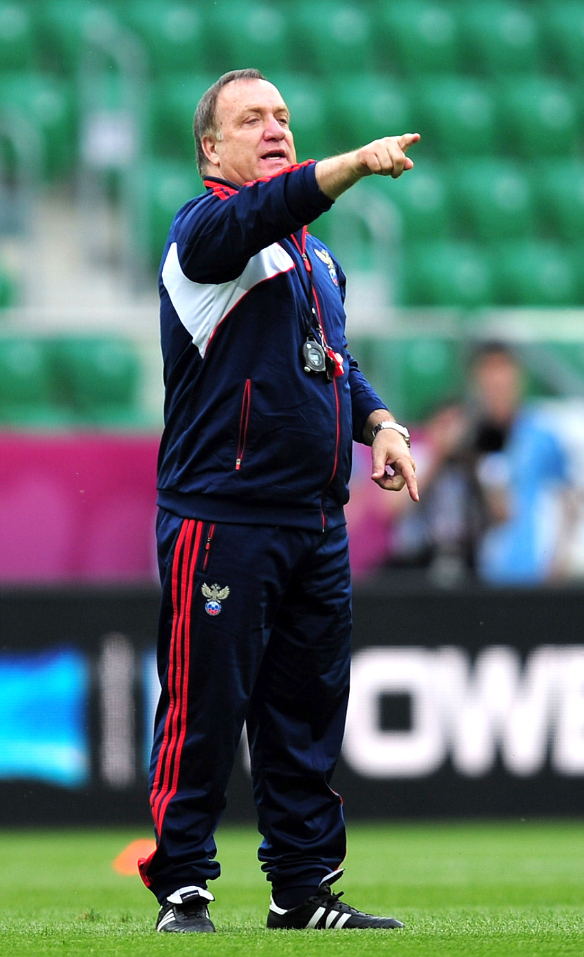 Сборная России перед стартом Евро-2012