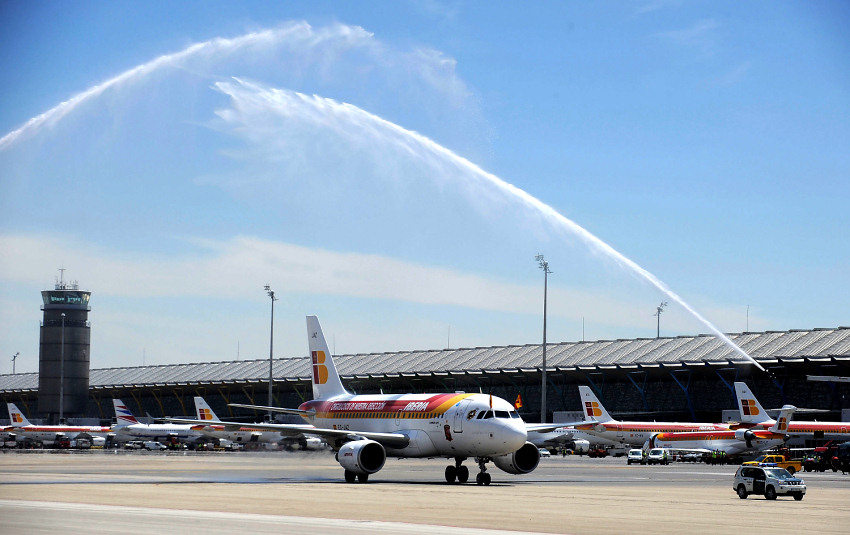 Возвращение сборной Испании в Мадрид