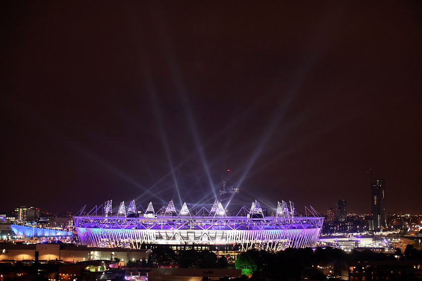 Парад сборных на Церемонии открытия ОИ-2012