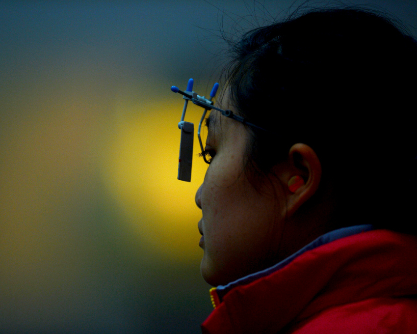 Розыгрыш медалей в женском пистолете