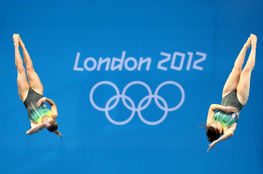 Синхронные прыжки с трамплина у женщин