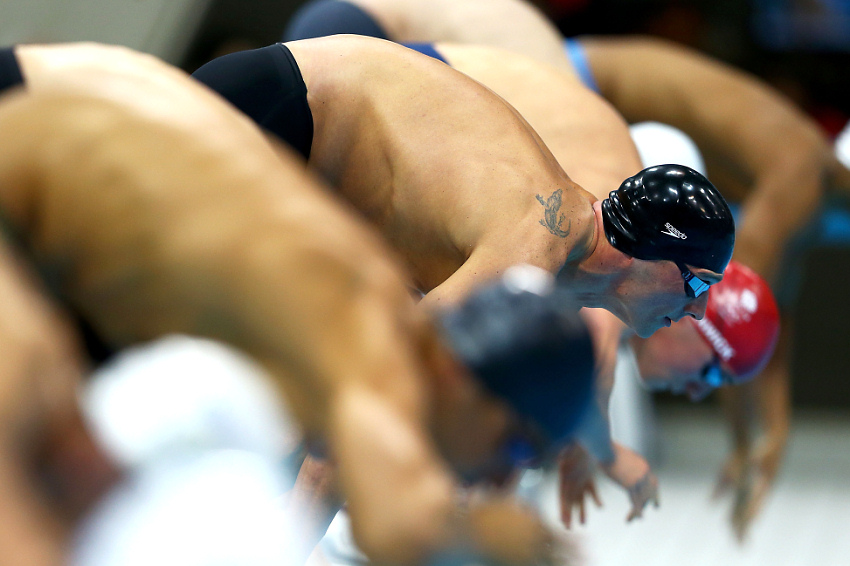 Стометровка брассом у мужчин