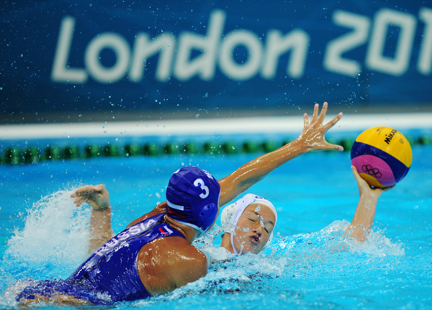 Водное поло: Россия - Великобритания 7:6