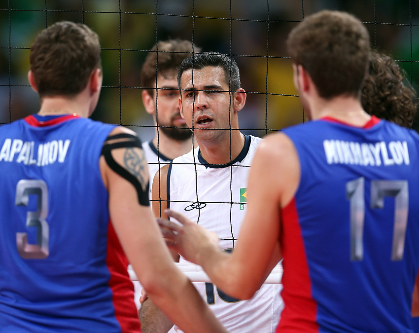 Поражение россиян от бразильцев в волейбол