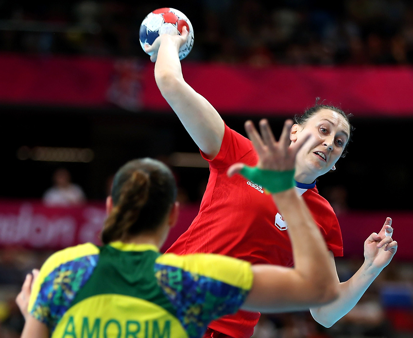 Победа россиянок над Бразилией в гандболе