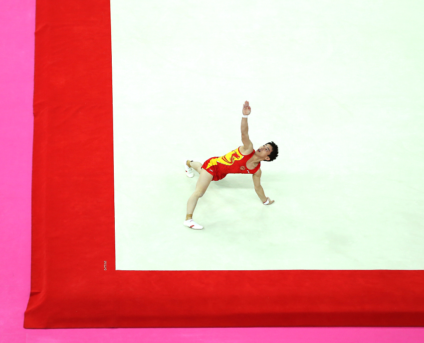 Бронза гимнаста Аблязина в вольных упражнениях