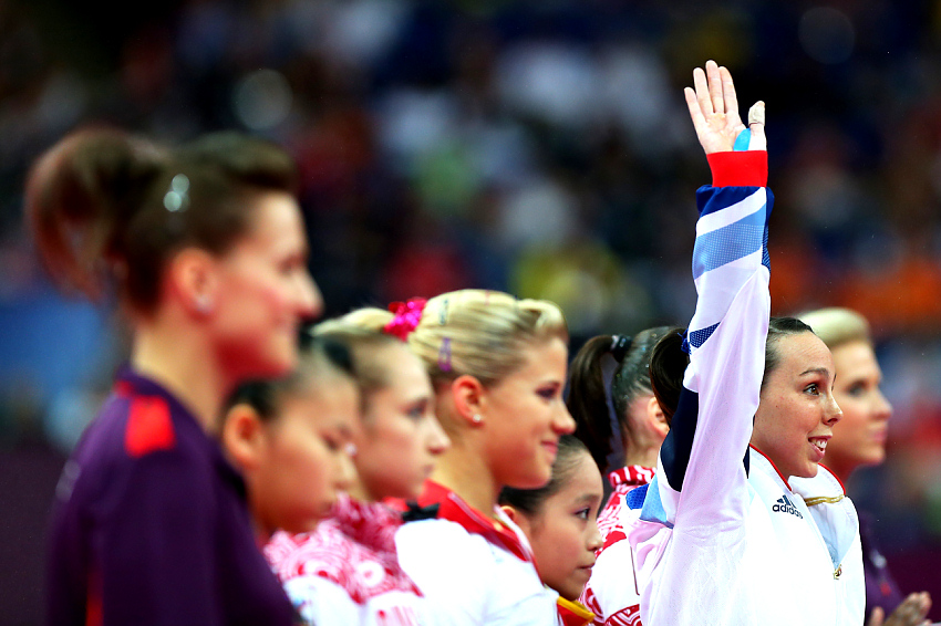 Золото гимнастки Алии Мустафиной