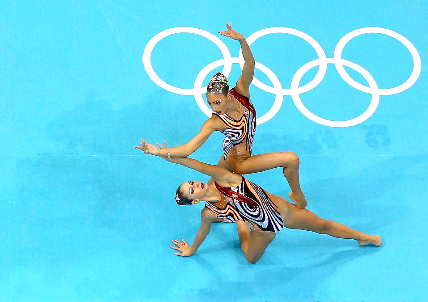 Золотые синхронистки Ищенко и Ромашина