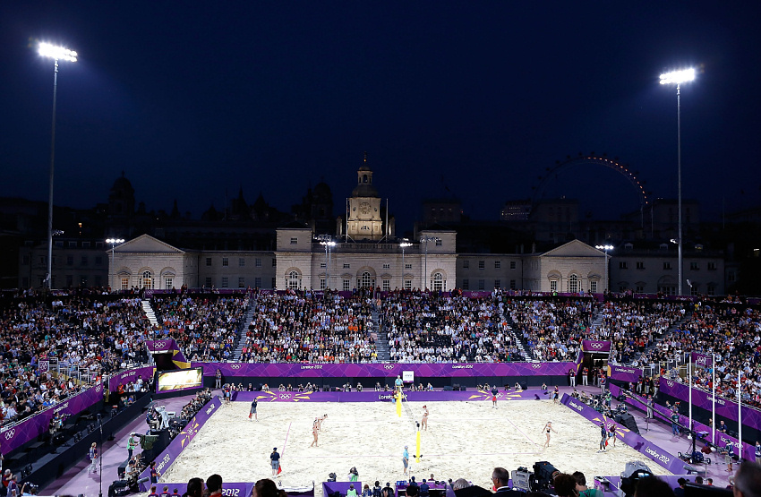 Финал пляжного волейбола у женщин