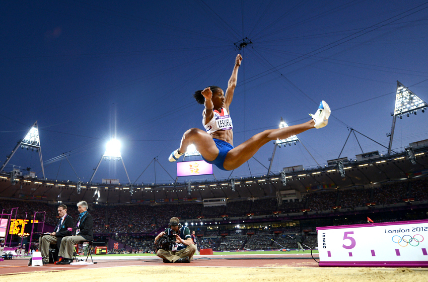 Прыжок на серебро Елены Соколовой