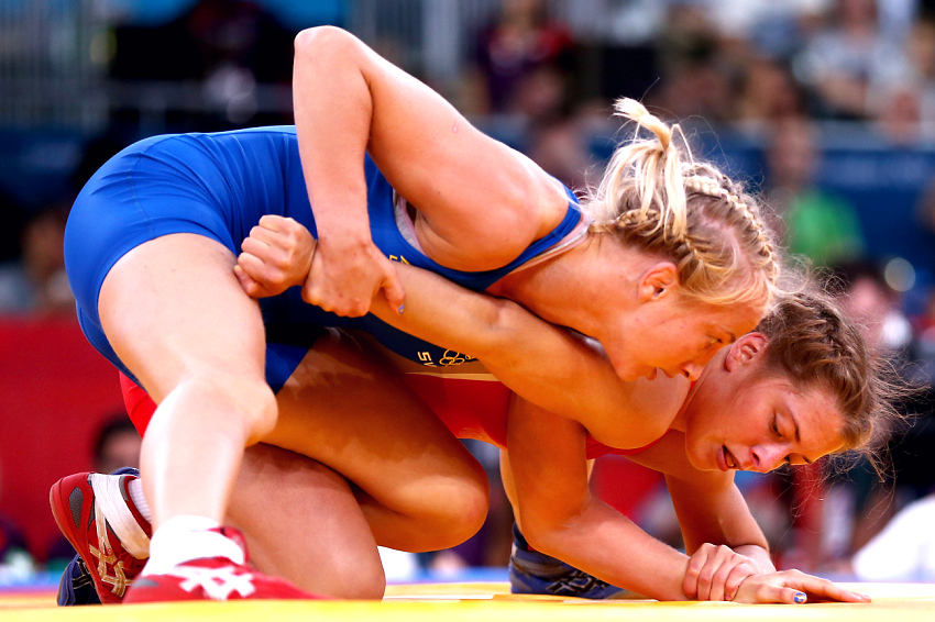 Неудача Валерии Жолобовой в вольной борьбе