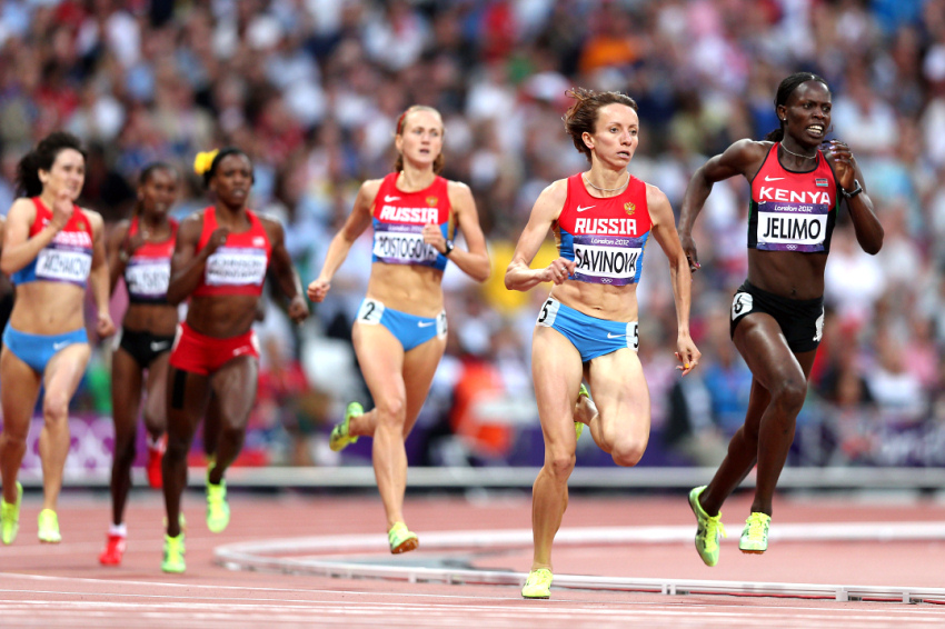 Золото Савиновой и бронза Поистоговой на 800 метрах