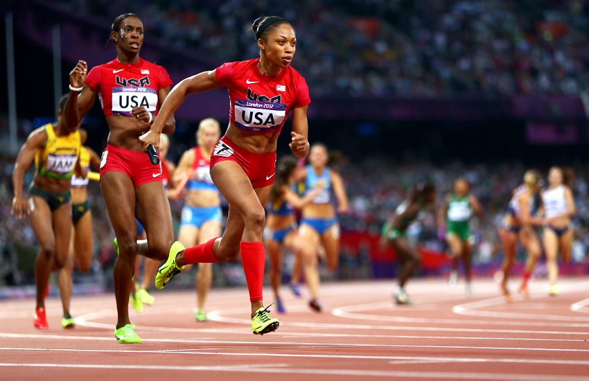 Серебро россиянок в эстафете 4х400