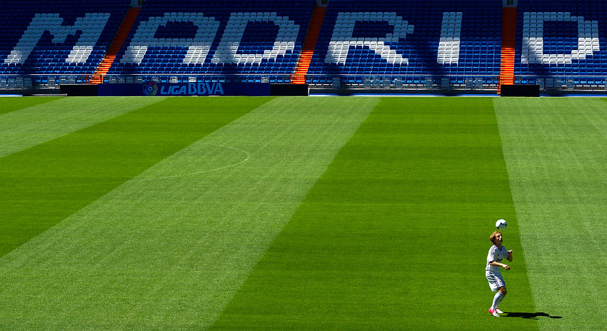 Презентация Луки Модрича в «Реале»