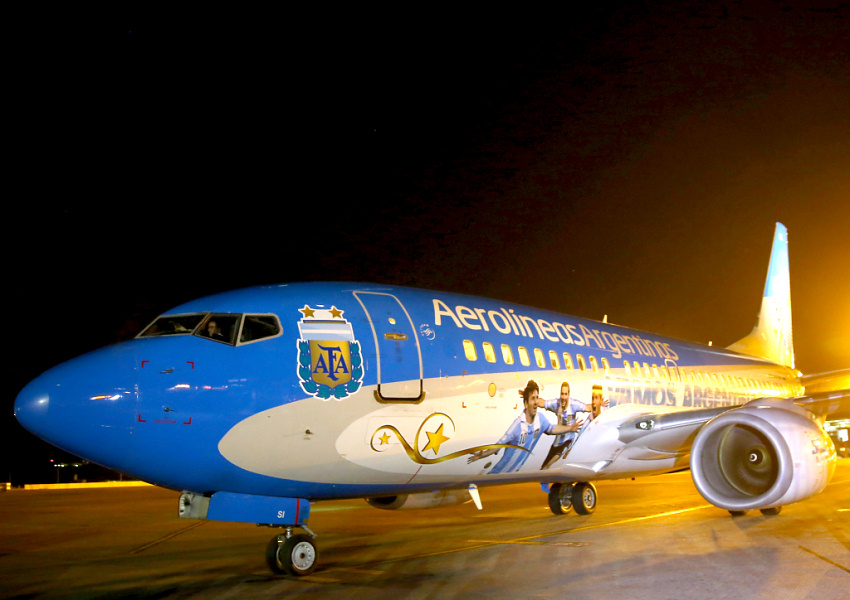 Сборная Аргентины в Бразилии