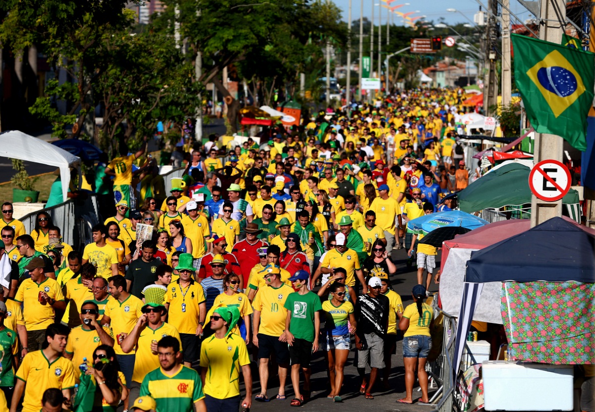 ЧМ-2014. Бразилия — Колумбия 2:1