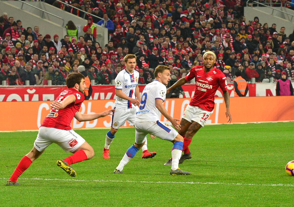 «Спартак» — ЦСКА 0:2