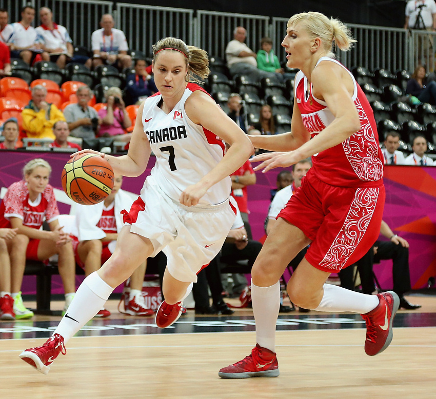 Победа россиянок над Канадой в баскетболе