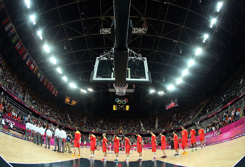 Олимпийский баскетбол: Россия - Испания