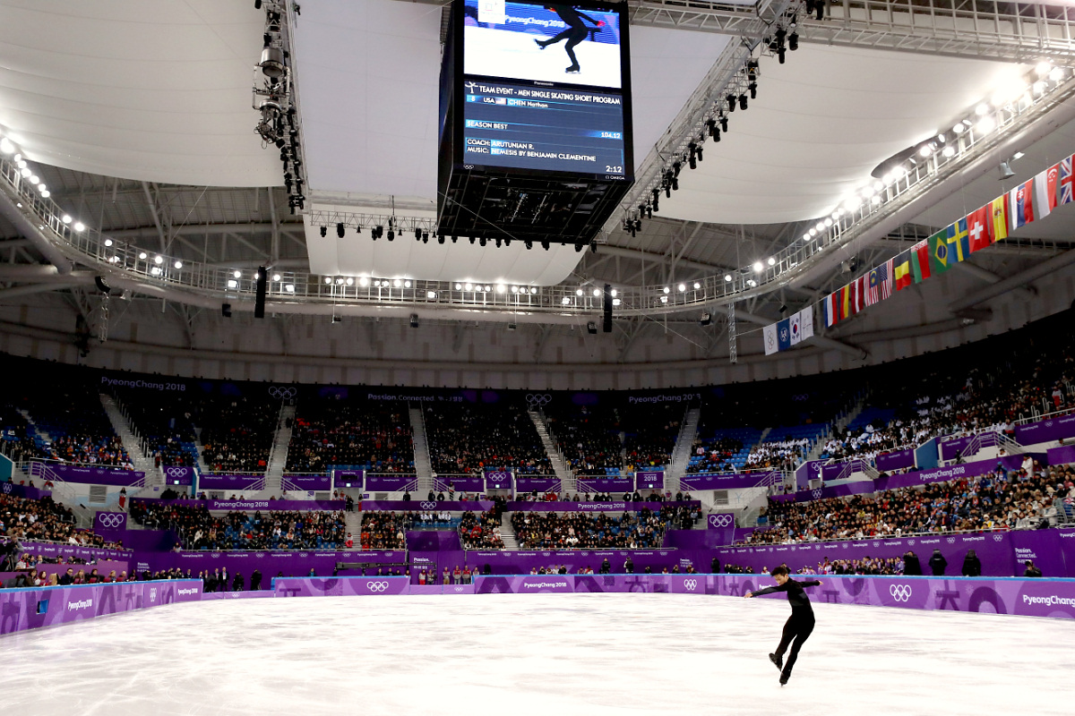 Старт российских фигуристов на ОИ-2018