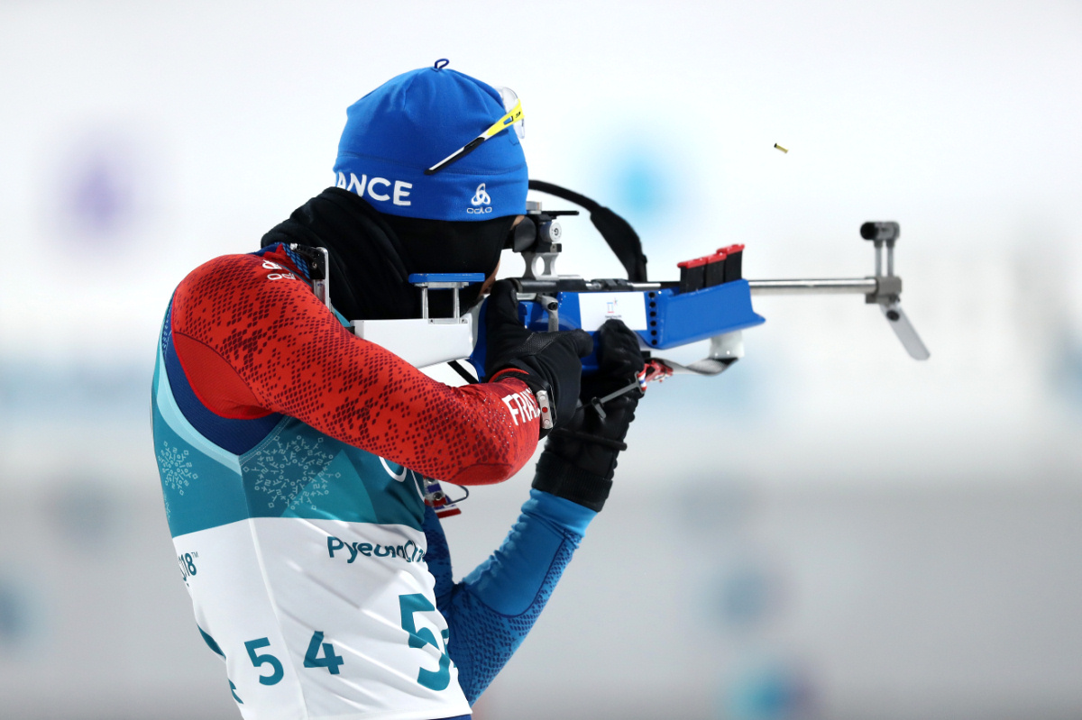 Золото Арнда Пайффера в биатлонном спринте