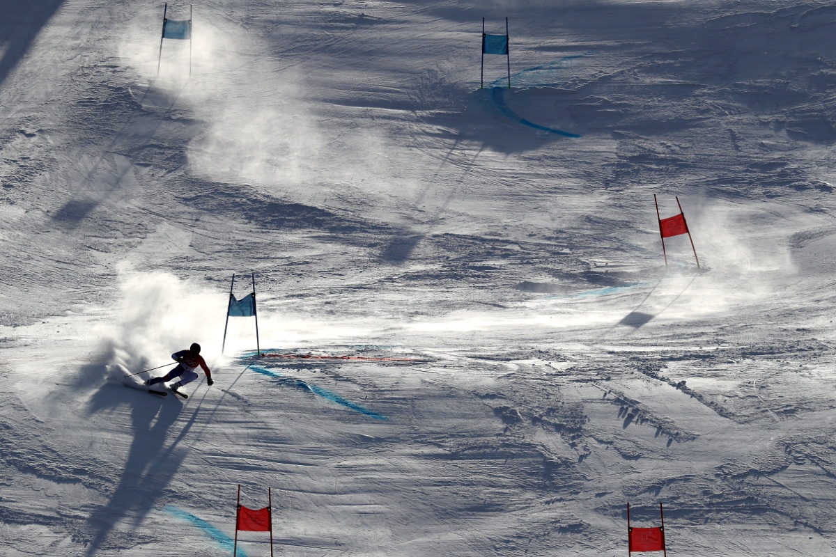 Золотой спуск Марселя Хиршера в гигантском слаломе
