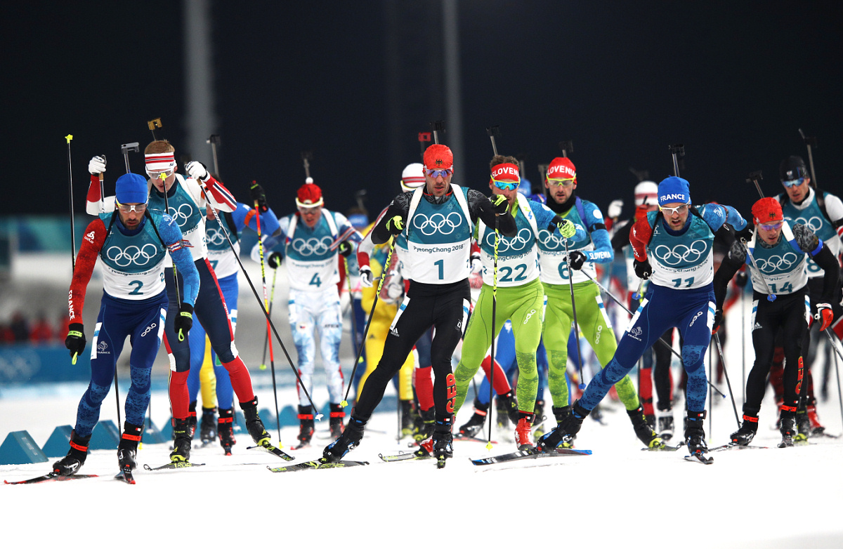 Победа Мартена Фуркада в биатлонном масс-старте