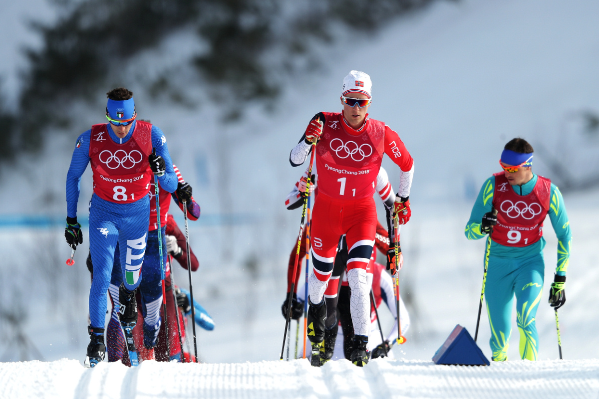 Победа норвежцев и серебро россиян в лыжной эстафете