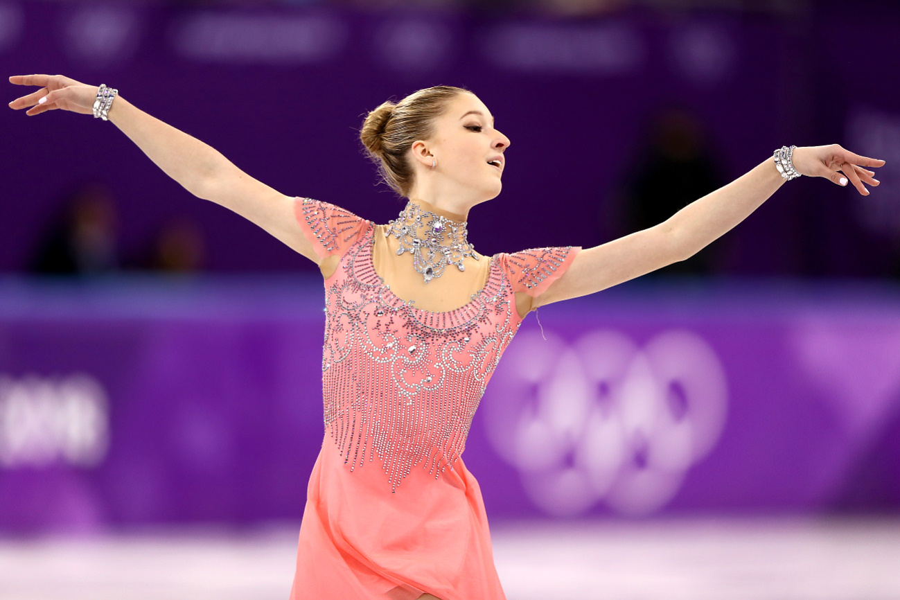 Лидерство россиянок в короткой программе у фигуристок