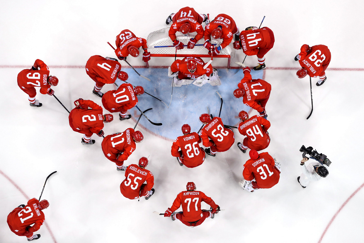 Хоккей. Победа России в 1/4 над Норвегией 6:1
