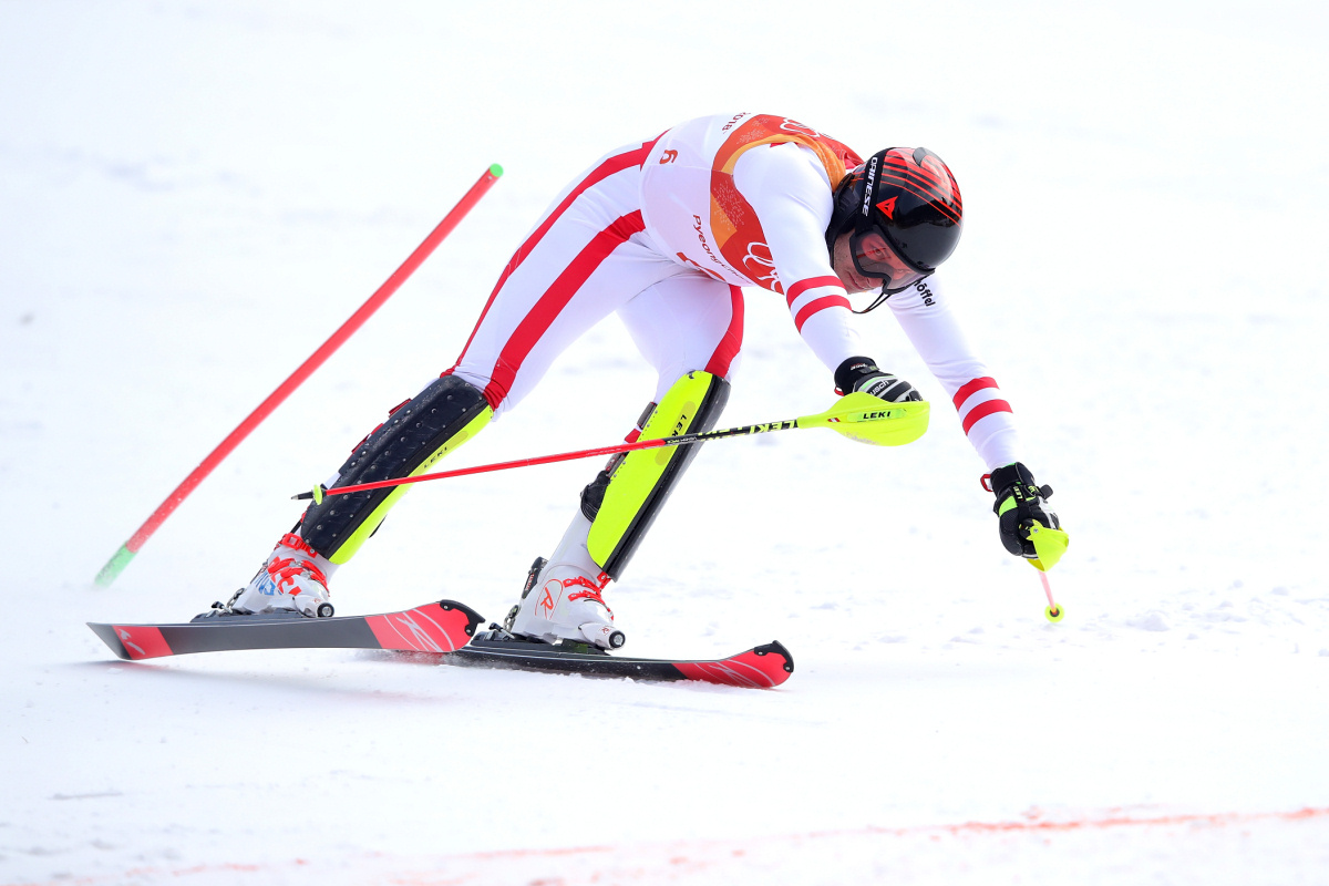 Золото горнолыжника Андре Мюрера в слаломе