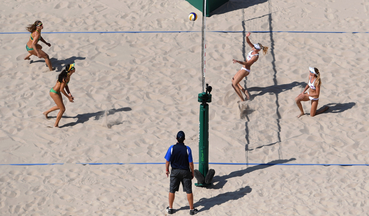 Выступление российских пар в пляжном волейболе