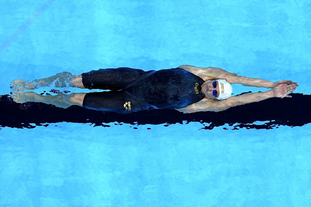 Золото Катинки Хоссу в стометровке на спине