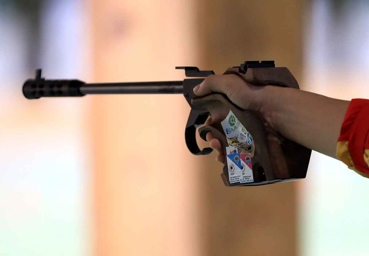 Золото корейца Чин Чжон О в стрельбе из пистолета