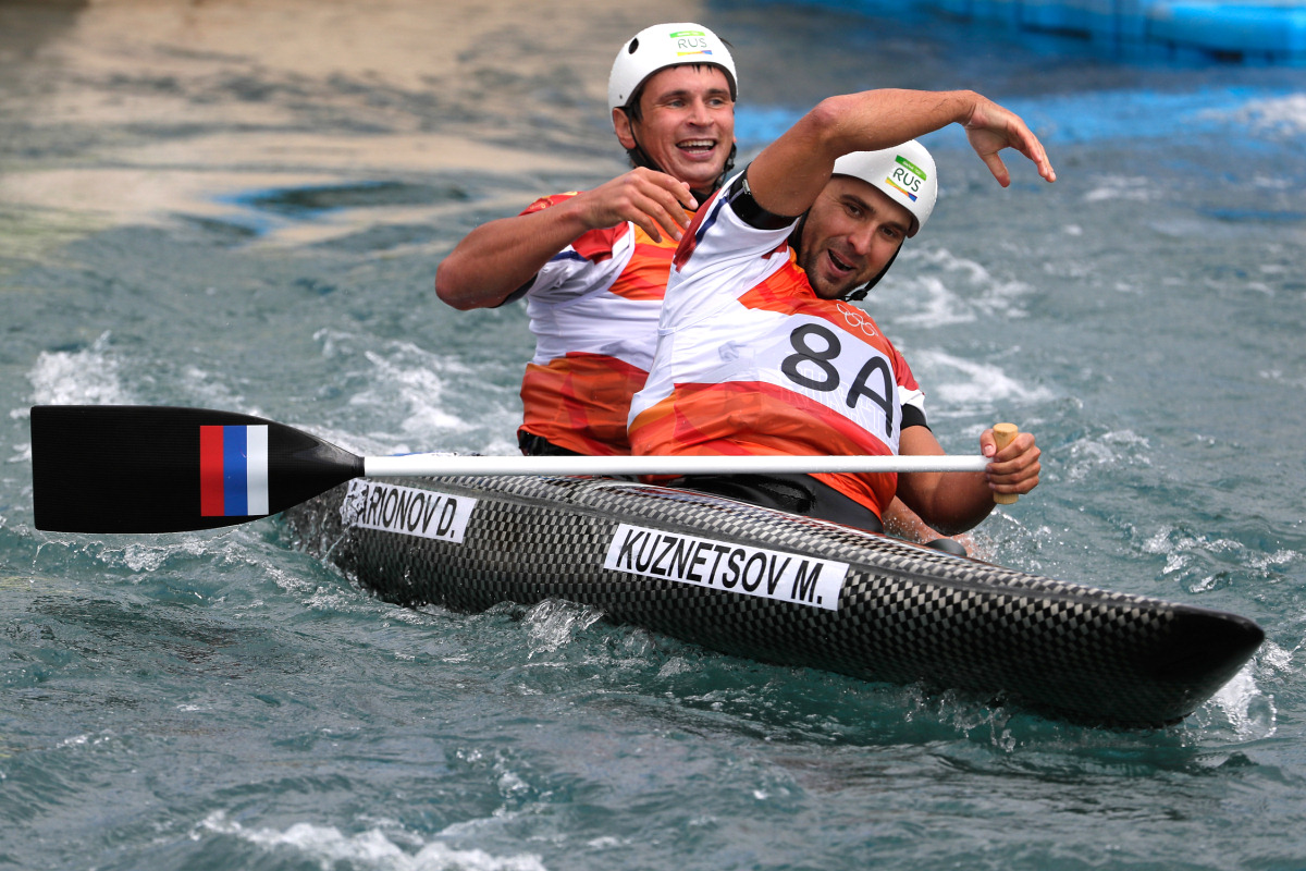 Золото словаков в гребном слаломе на каноэ-двойках